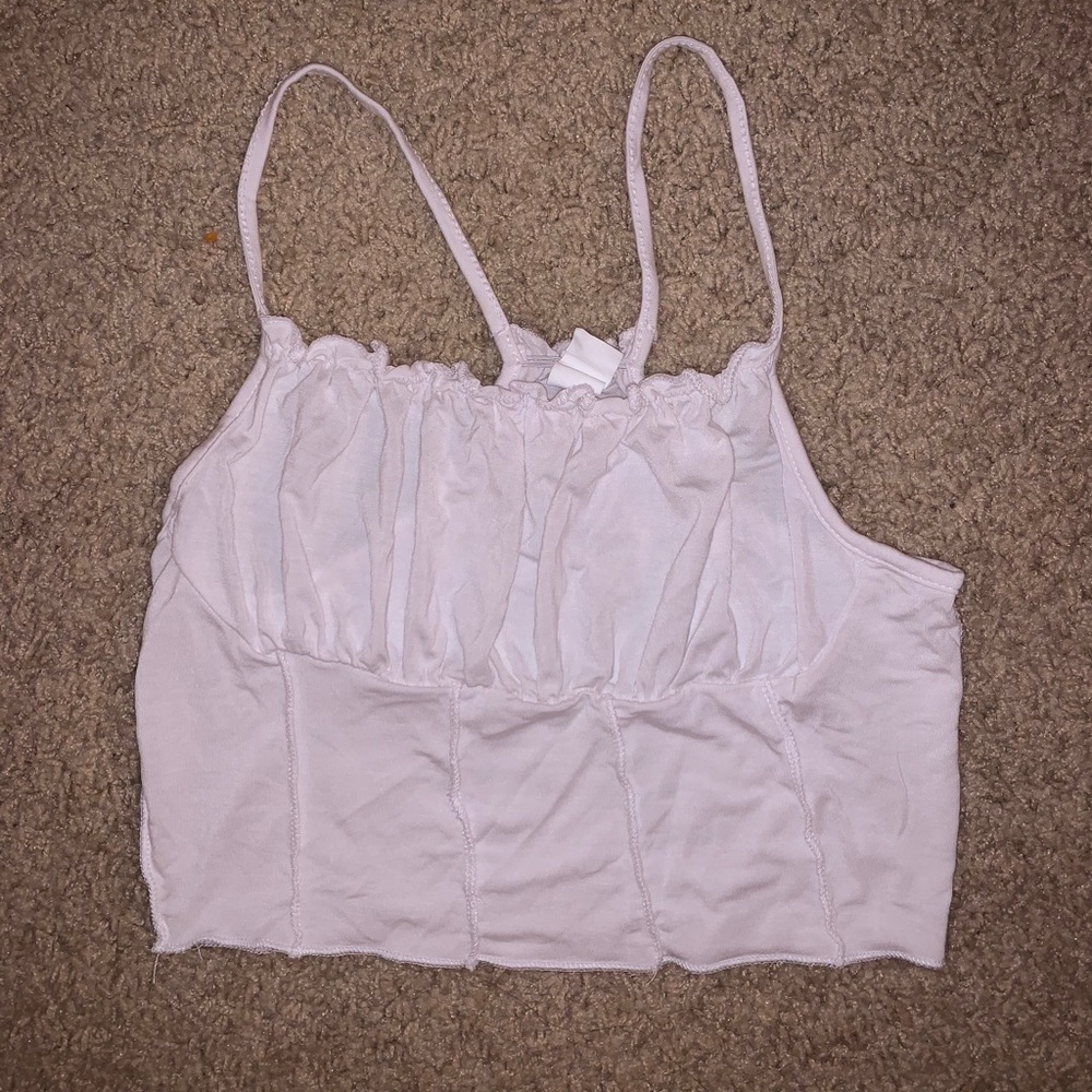 White cami top